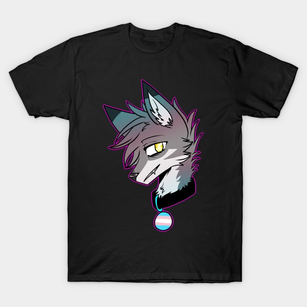 Trans Wolf T-Shirt by SEUNG